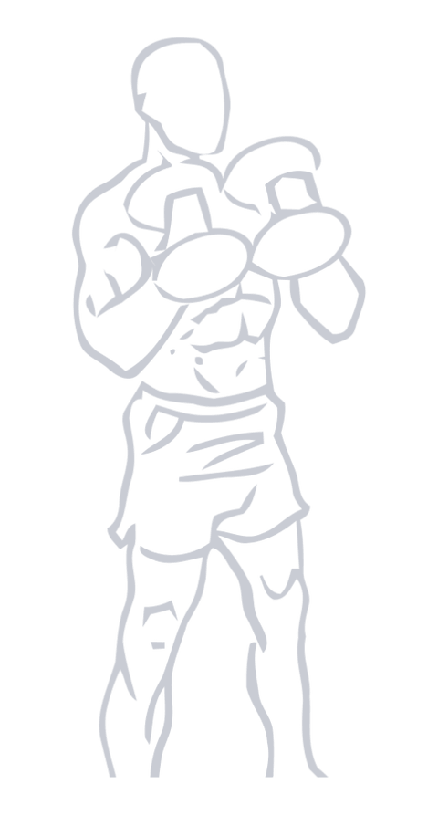 Dumbbell Hammer Curl, position 2 of 2