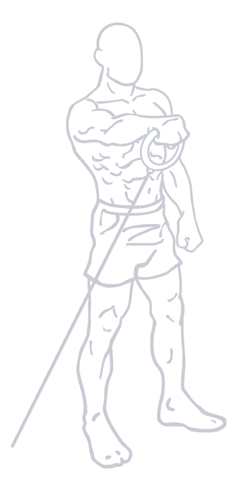 Cable Front Raise, position 1 of 2