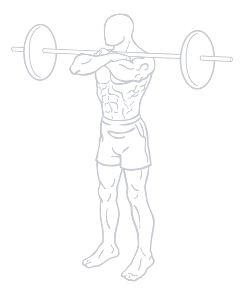 Front Squat, position 1 of 2