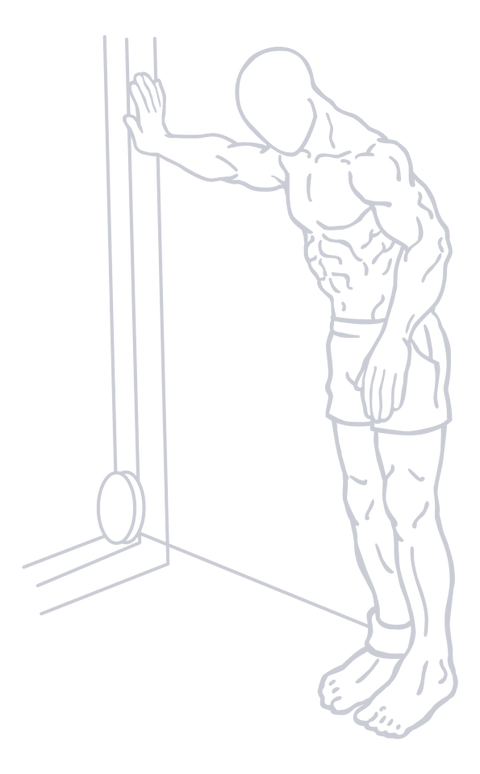 Cable Hip Adduction, position 1 of 2