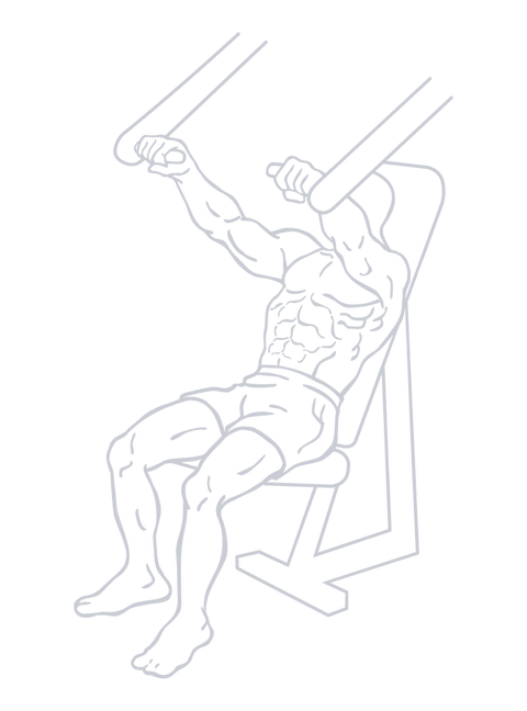 Machine Incline Chest Press, position 2 of 2