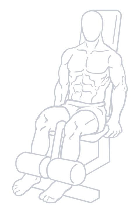 Leg Extension, position 1 of 2