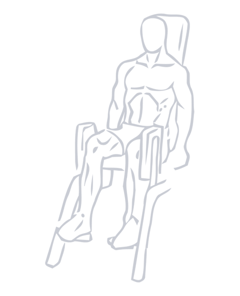 Hip Adduction Machine, position 2 of 2