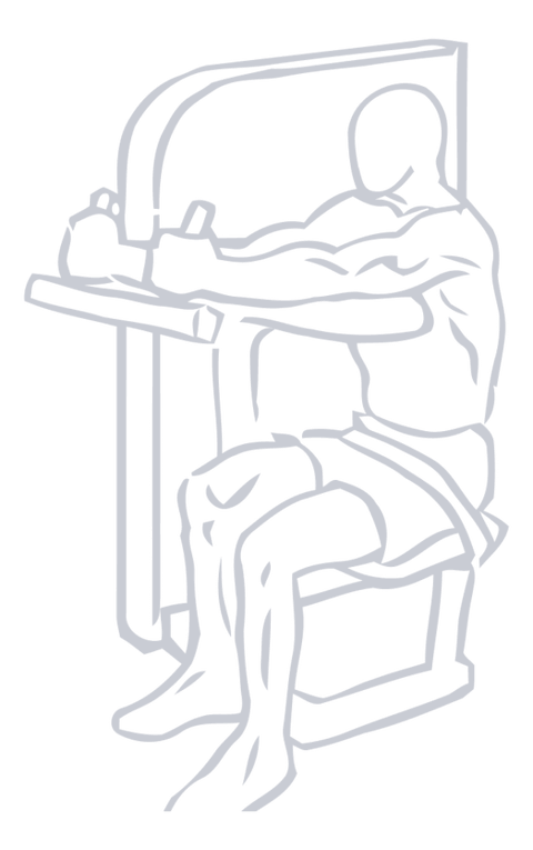 Machine Triceps Extension, position 2 of 2