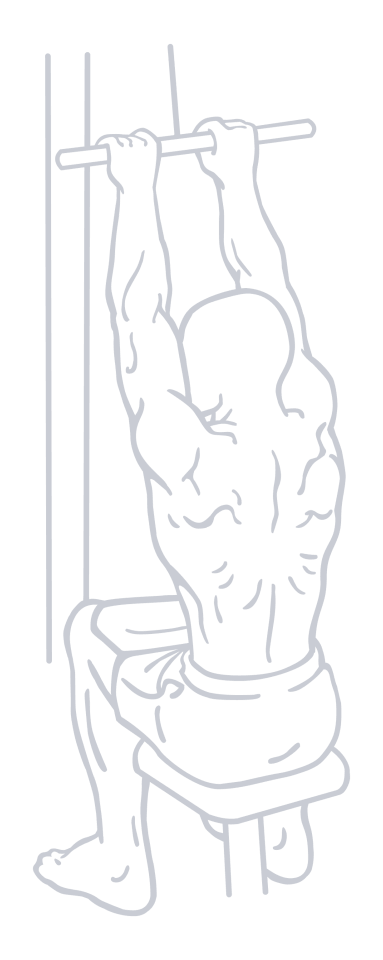 Reverse Grip Lat Pulldown, position 1 of 2